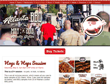 Tablet Screenshot of hogsandhopsatlanta.com